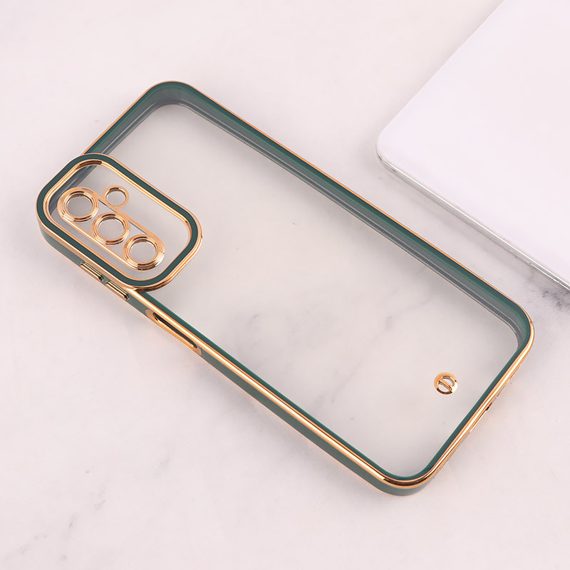 قاب ژله ای سامسونگ Galaxy A14 4G / A14 5G دور رنگی محافظ لنزدار
