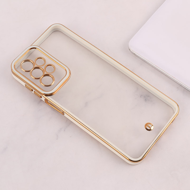 قاب ژله ای سامسونگ Galaxy A23 4G / A23 5G دور رنگی محافظ لنزدار