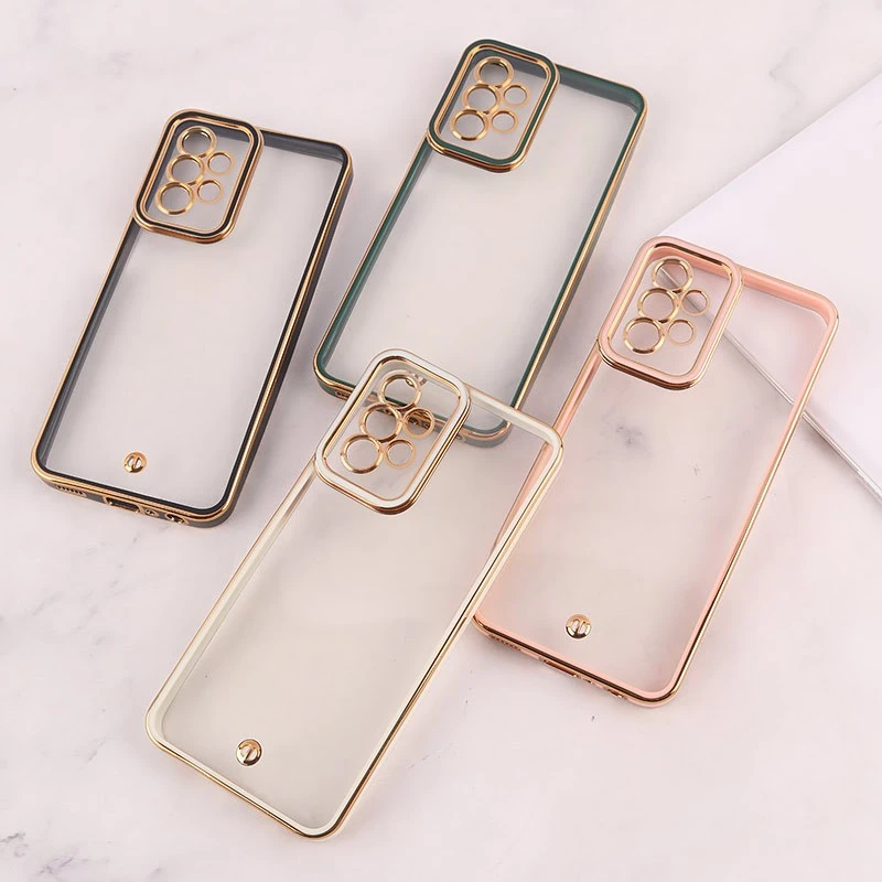 قاب ژله ای سامسونگ Galaxy A23 4G / A23 5G دور رنگی محافظ لنزدار