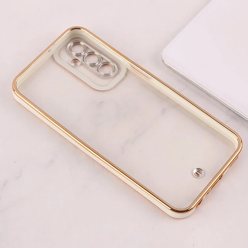 قاب ژله ای سامسونگ Galaxy A24 4G دور رنگی محافظ لنزدار