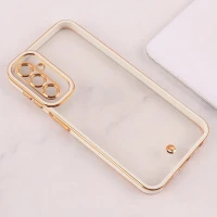 قاب ژله ای سامسونگ Galaxy A24 4G دور رنگی محافظ لنزدار
