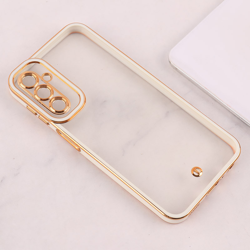 قاب ژله ای سامسونگ Galaxy A24 4G دور رنگی محافظ لنزدار