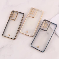 قاب ژله ای سامسونگ Galaxy A53 5G دور رنگی محافظ لنزدار