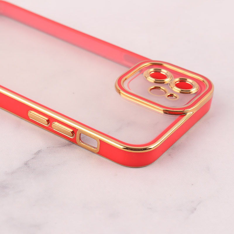 قاب ژله ای دور رنگی محافظ لنزدار iPhone 12