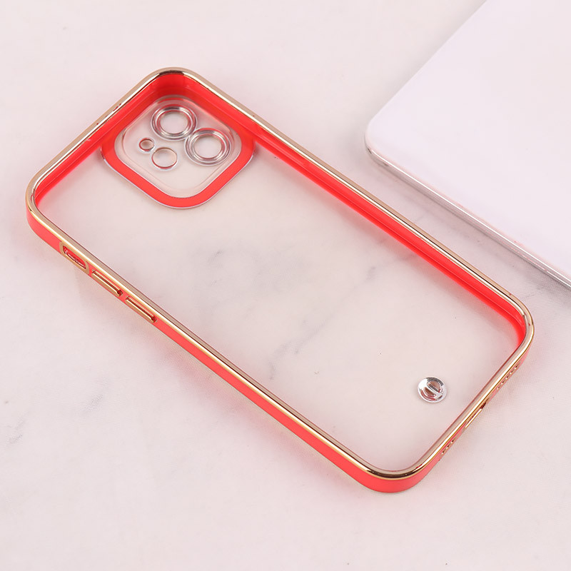 قاب ژله ای دور رنگی محافظ لنزدار iPhone 12