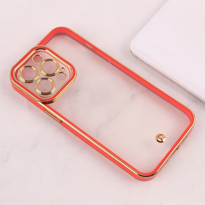 قاب ژله ای دور رنگی محافظ لنزدار iPhone 13 Pro