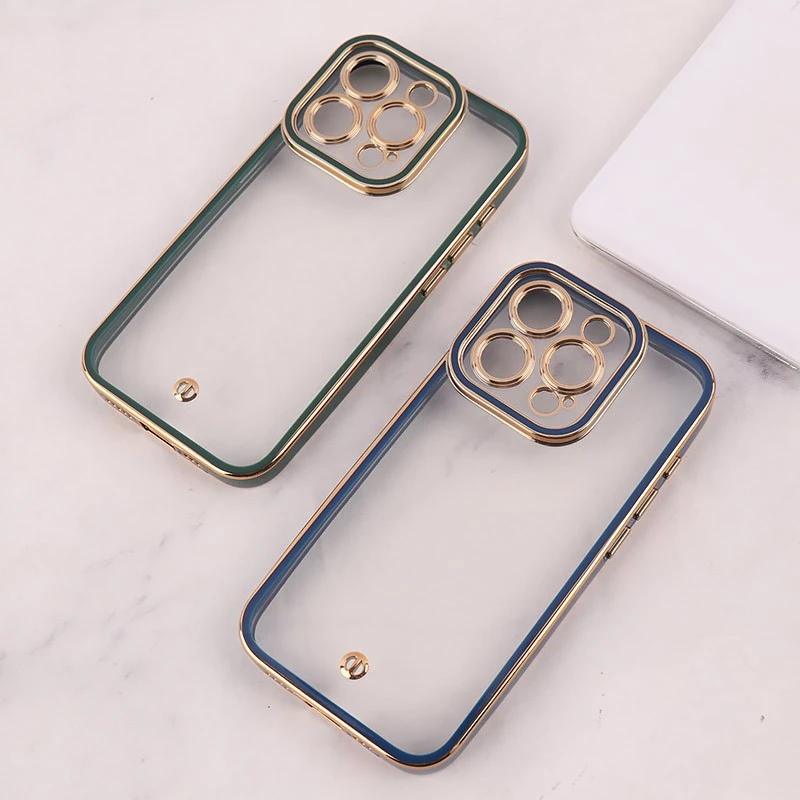 قاب Space آیفون iPhone 15 Pro دور رنگی محافظ لنزدار