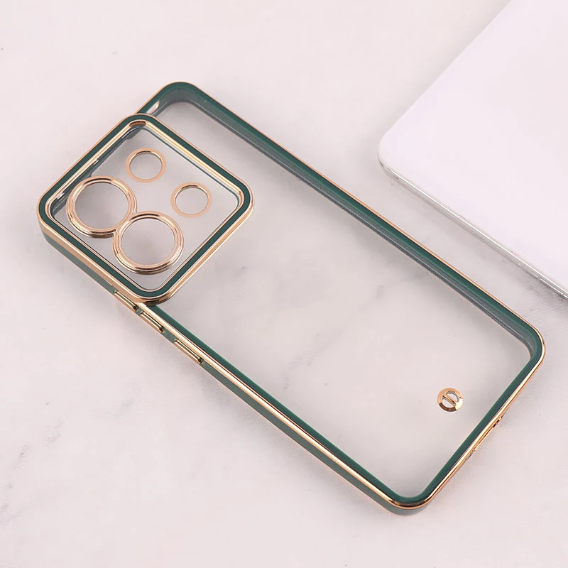 قاب ژله ای شیائومی Redmi Note 13 Pro 5G دور رنگی محافظ لنزدار