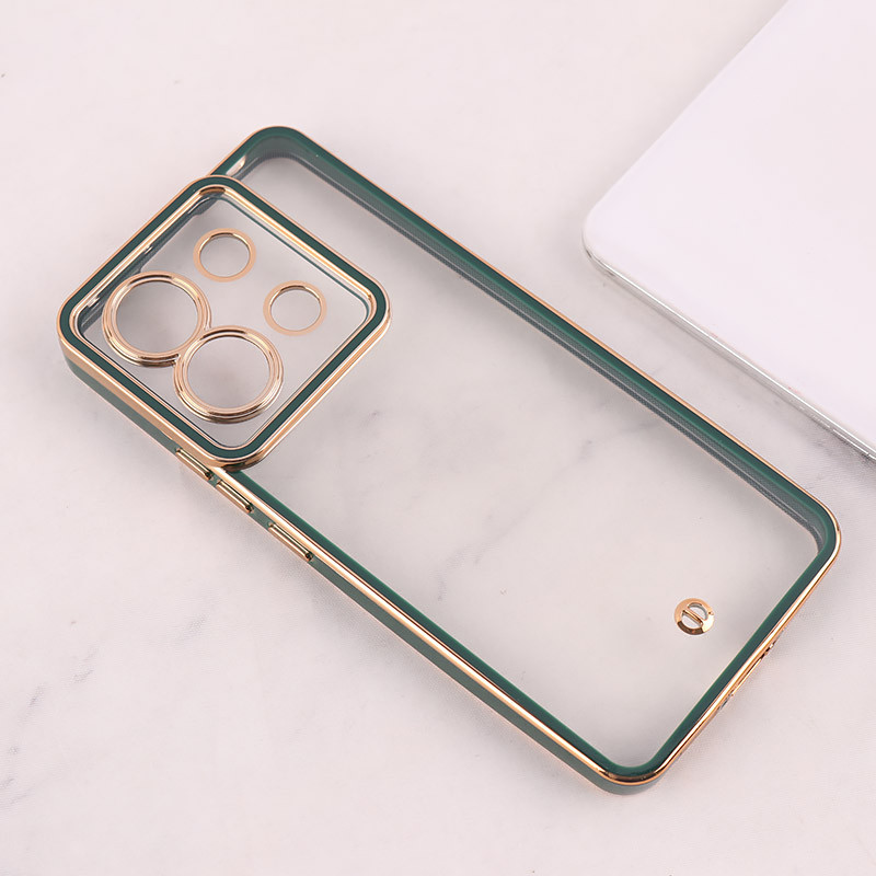 قاب ژله ای شیائومی Redmi Note 13 Pro 5G دور رنگی محافظ لنزدار