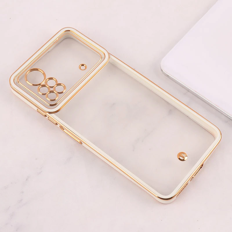 قاب ژله ای شیائومی Poco X4 Pro 5G دور رنگی محافظ لنزدار