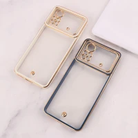 قاب ژله ای شیائومی Poco X4 Pro 5G دور رنگی محافظ لنزدار