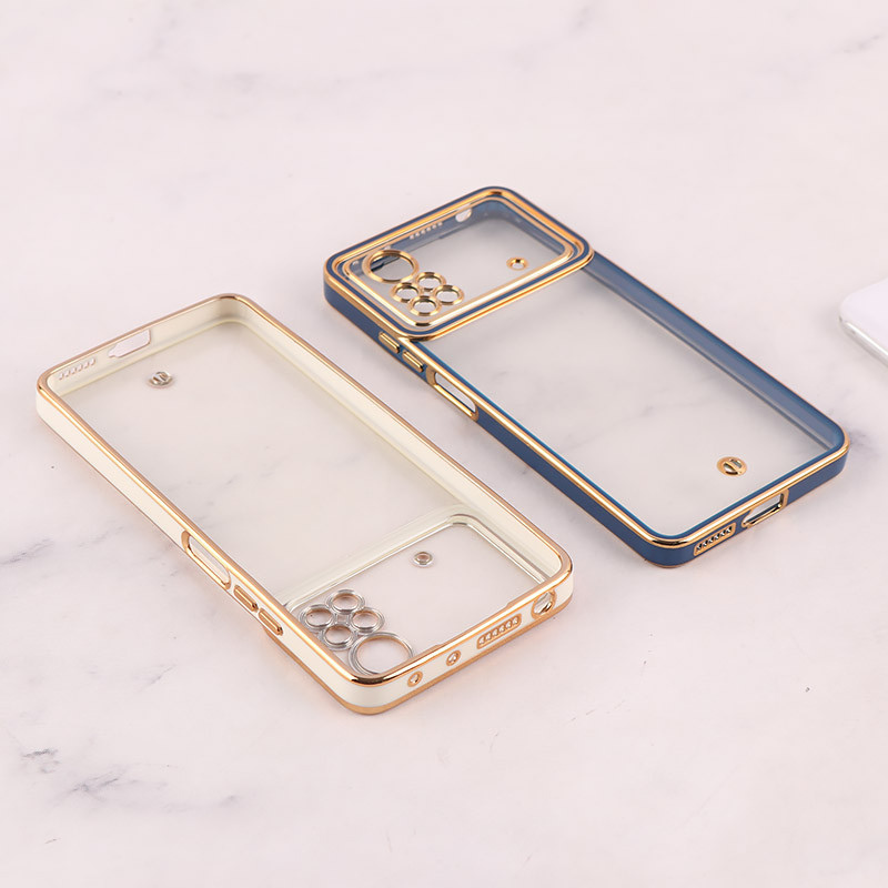 قاب ژله ای شیائومی Poco X4 Pro 5G دور رنگی محافظ لنزدار