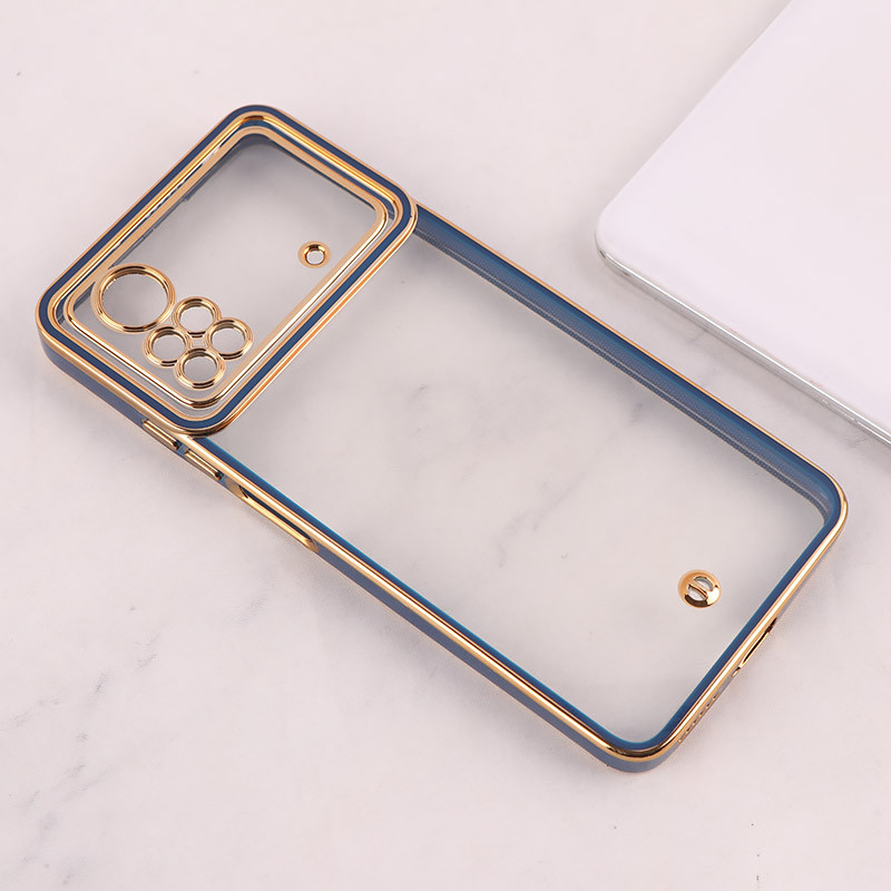 قاب ژله ای شیائومی Poco X4 Pro 5G دور رنگی محافظ لنزدار