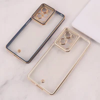 قاب ژله ای شیائومی Poco X5 Pro دور رنگی محافظ لنزدار