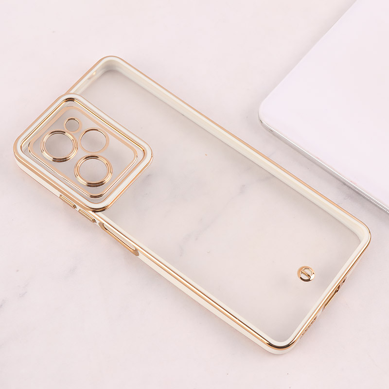 قاب ژله ای شیائومی Poco X5 Pro دور رنگی محافظ لنزدار
