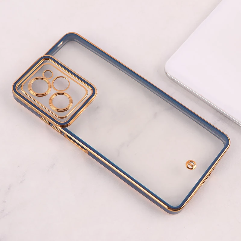 قاب ژله ای شیائومی Poco X5 Pro دور رنگی محافظ لنزدار