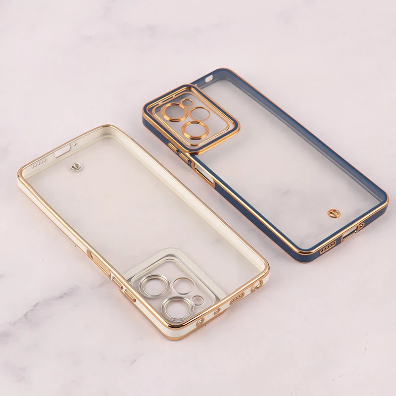 قاب ژله ای شیائومی Poco X5 Pro دور رنگی محافظ لنزدار