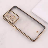 قاب ژله ای شیائومی 11T / 11T Pro دور رنگی محافظ لنزدار