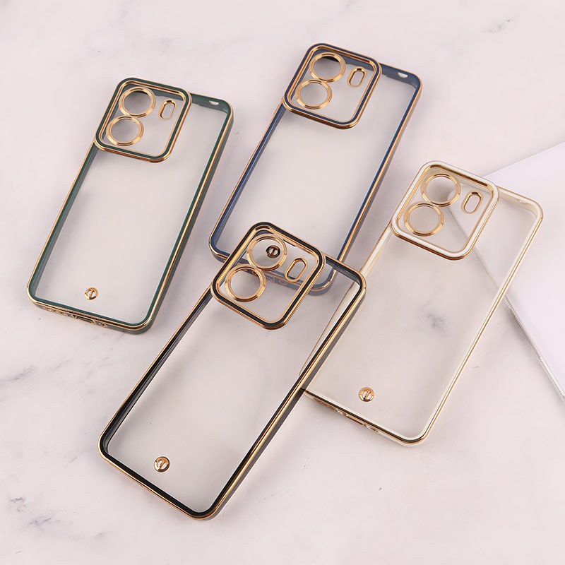 قاب ژله ای شیائومی Redmi 13C / Poco C65 دور رنگی محافظ لنزدار