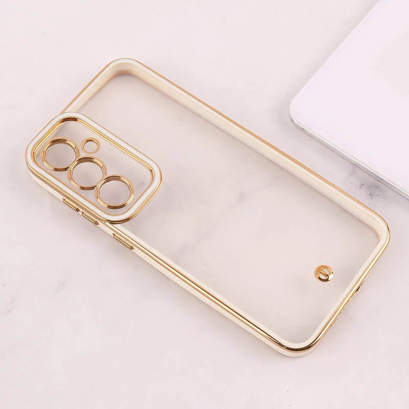 قاب ژله ای سامسونگ Galaxy S23 FE 5G دور رنگی محافظ لنزدار