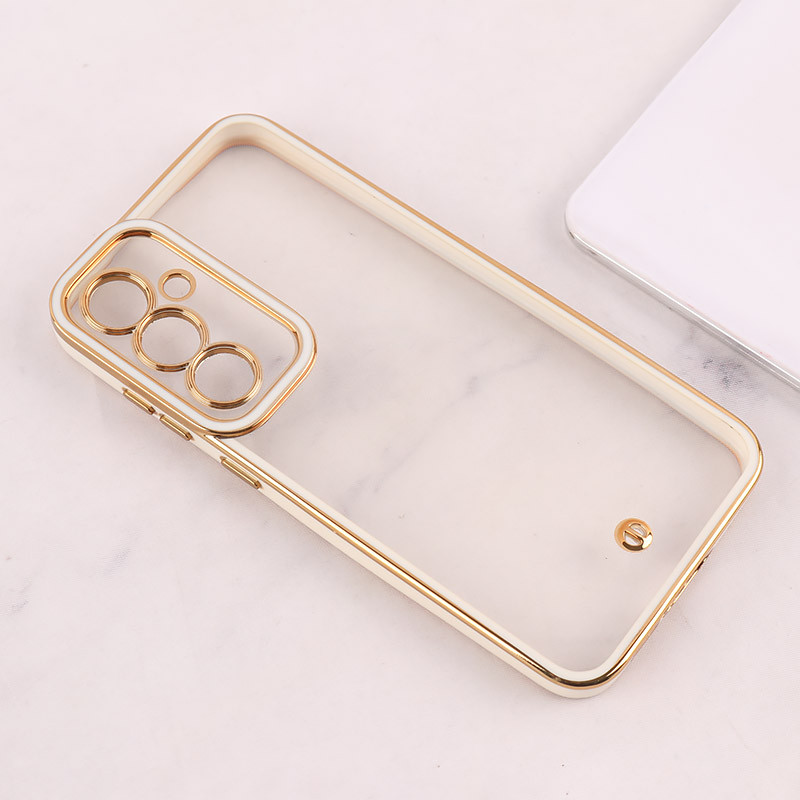 قاب ژله ای سامسونگ Galaxy S23 FE 5G دور رنگی محافظ لنزدار
