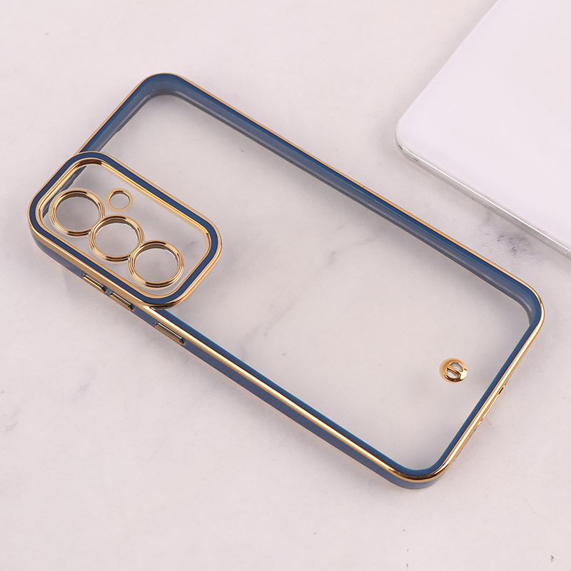 قاب ژله ای سامسونگ Galaxy S23 FE 5G دور رنگی محافظ لنزدار