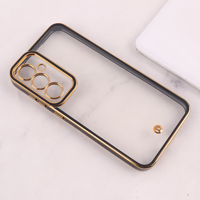 قاب ژله ای سامسونگ Galaxy S23 FE 5G دور رنگی محافظ لنزدار