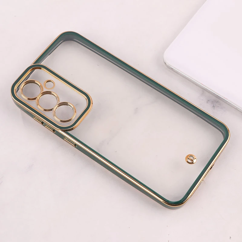 قاب ژله ای سامسونگ Galaxy S23 FE 5G دور رنگی محافظ لنزدار