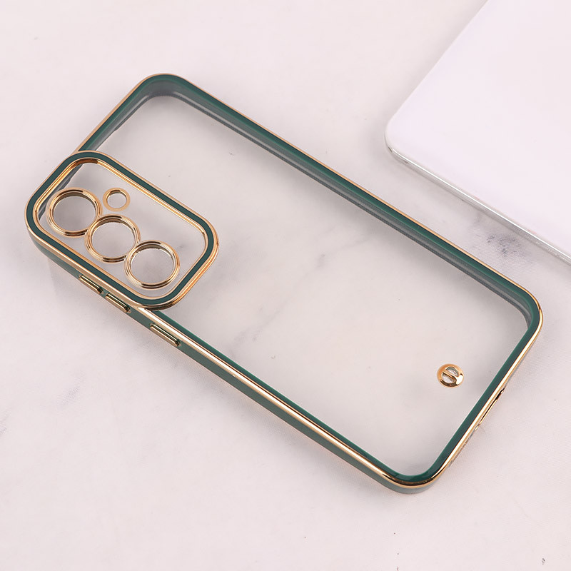 قاب ژله ای سامسونگ Galaxy S23 FE 5G دور رنگی محافظ لنزدار