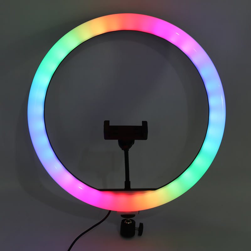 رینگ لایت 14 اینچ RGB LED MJ36