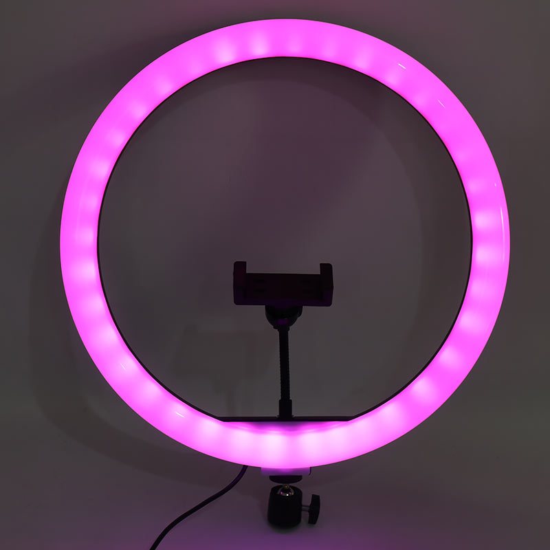 رینگ لایت 14 اینچ RGB LED MJ36