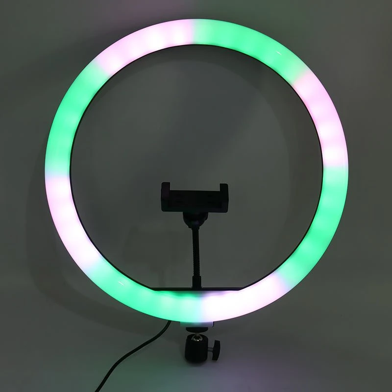 رینگ لایت 14 اینچ RGB LED MJ36