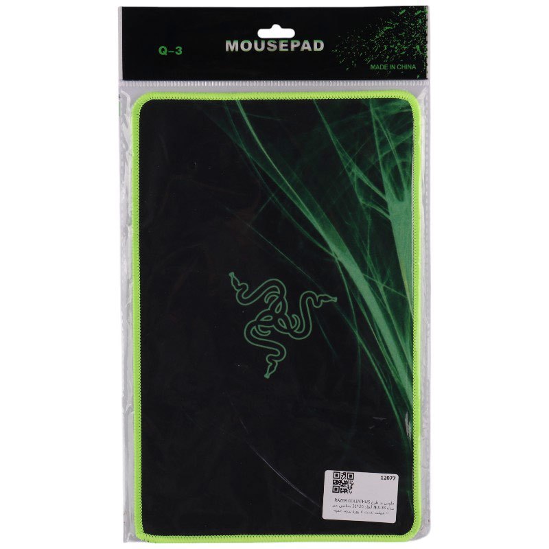 پد موس گیمینگ Q-3 31*20cm طرح Razer کد 2