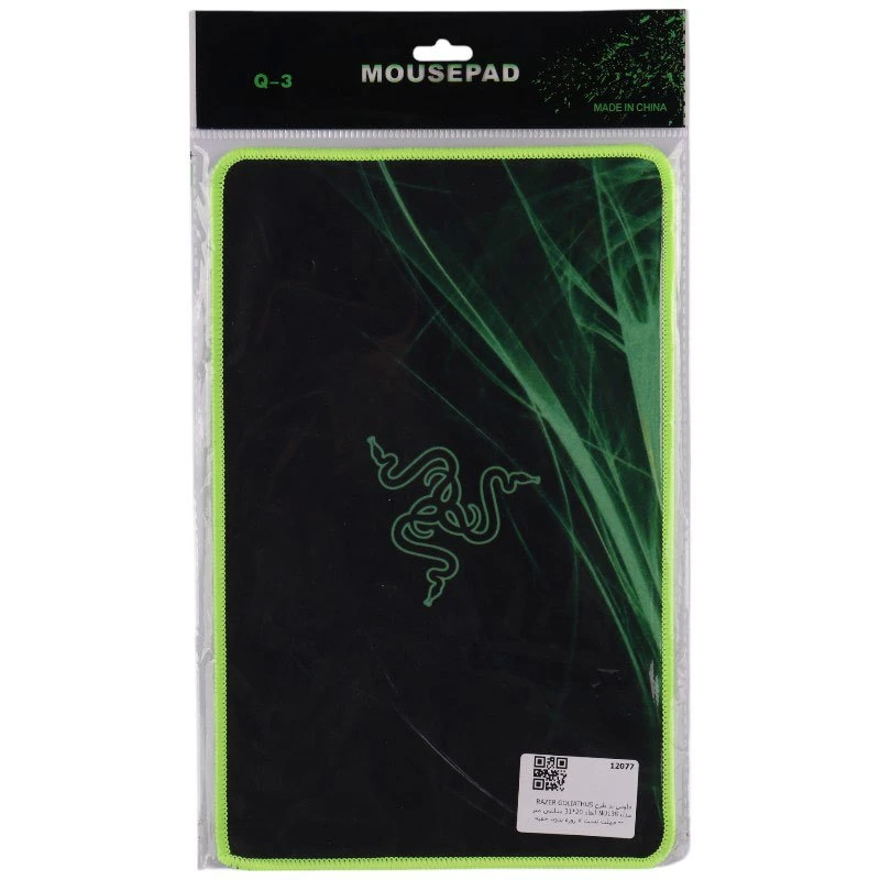 پد موس گیمینگ Q-3 31*20cm طرح Razer کد 2