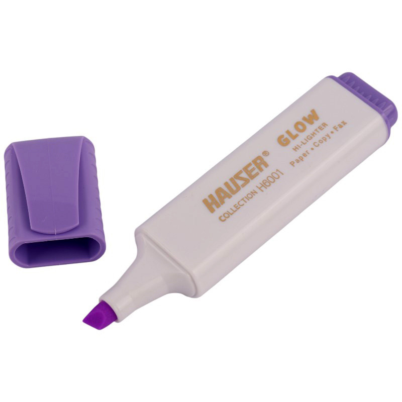 ماژیک هایلایت پاستلی هایزر Hauser Glow H6001 بسته 4 عددی