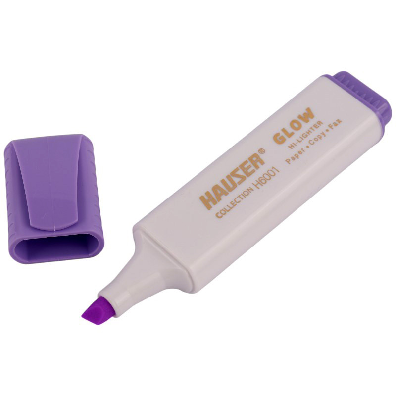 ماژیک هایلایت پاستلی هایزر Hauser Glow H6001 بسته 8 عددی