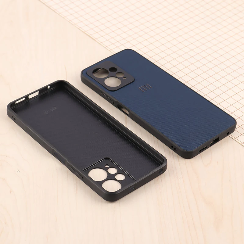 قاب کبریتی PC شیائومی Redmi Note 12 4G کربنی محافظ لنزدار