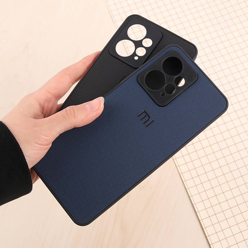 قاب کبریتی PC شیائومی Redmi Note 12 4G کربنی محافظ لنزدار
