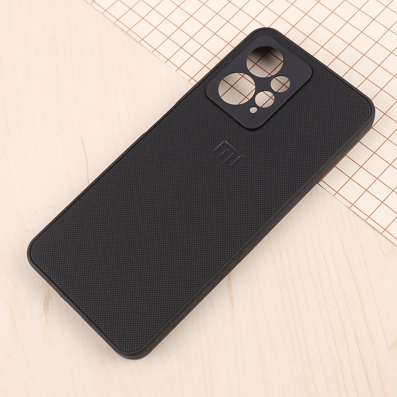قاب کبریتی PC شیائومی Redmi Note 12 4G کربنی محافظ لنزدار