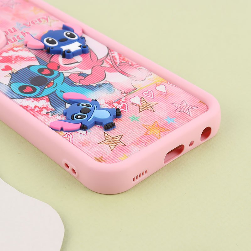قاب سولید سامسونگ Galaxy A32 4G عروسکی گوش دار محافظ لنزدار