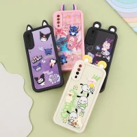 قاب کبریتی سولید سامسونگ Galaxy A30s / A50 / A50s عروسکی گوش دار محافظ لنزدار