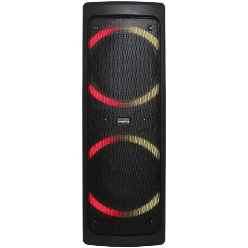 اسپیکر چمدانی بلوتوثی کینگ استار KBS555 + میکروفون و ریموت کنترل
