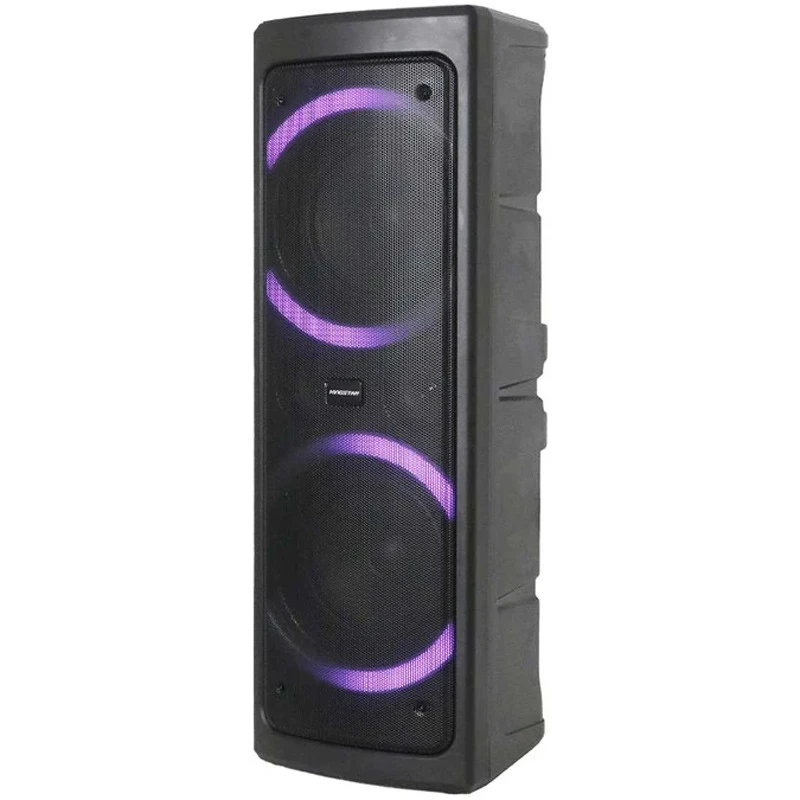 اسپیکر چمدانی بلوتوثی کینگ استار KBS555 + میکروفون و ریموت کنترل