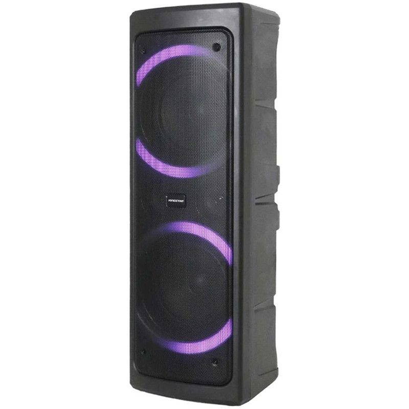اسپیکر چمدانی بلوتوثی کینگ استار KBS555 + میکروفون و ریموت کنترل