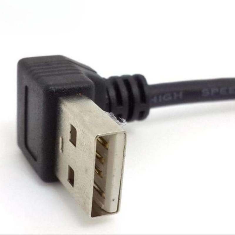کابل کوتاه افزایش طول P-net USB 30cm&nbsp;یکسر L