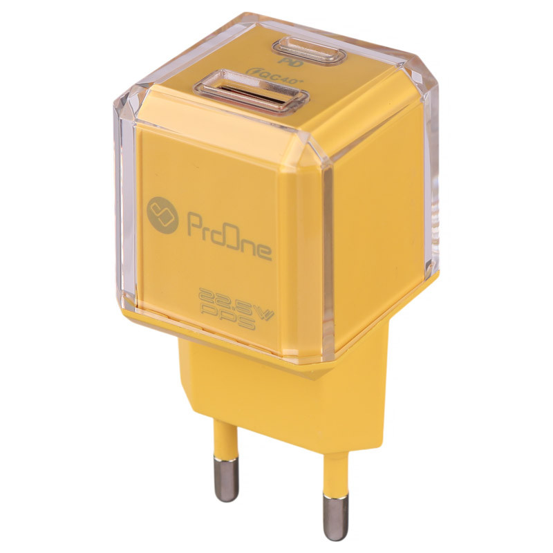 شارژر دیواری فست شارژ ProOne PWC595 3A PD QC4.0 22.5W