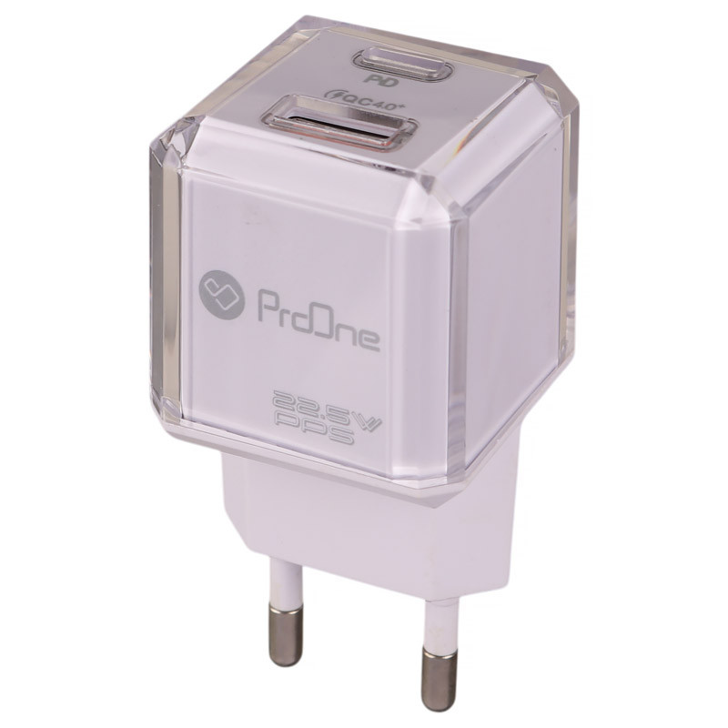 شارژر دیواری فست شارژ ProOne PWC595 3A PD QC4.0 22.5W