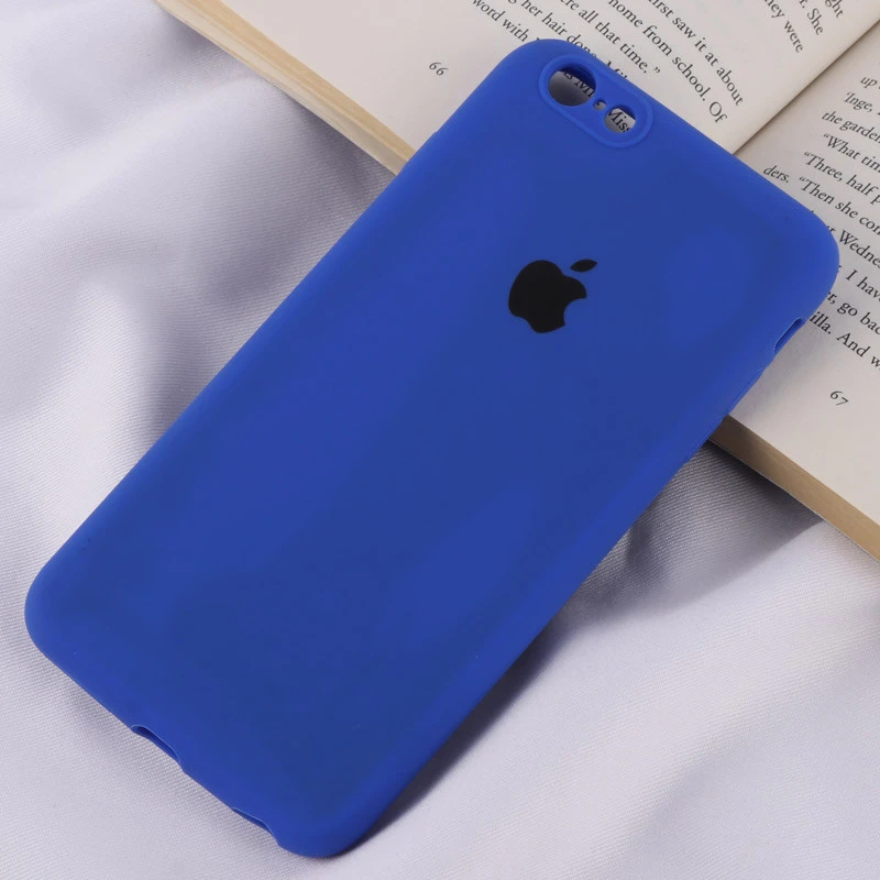 قاب سیلیکونی اصلی زیربسته آیفون iPhone 6 Plus / 6s Plus محافظ لنزدار