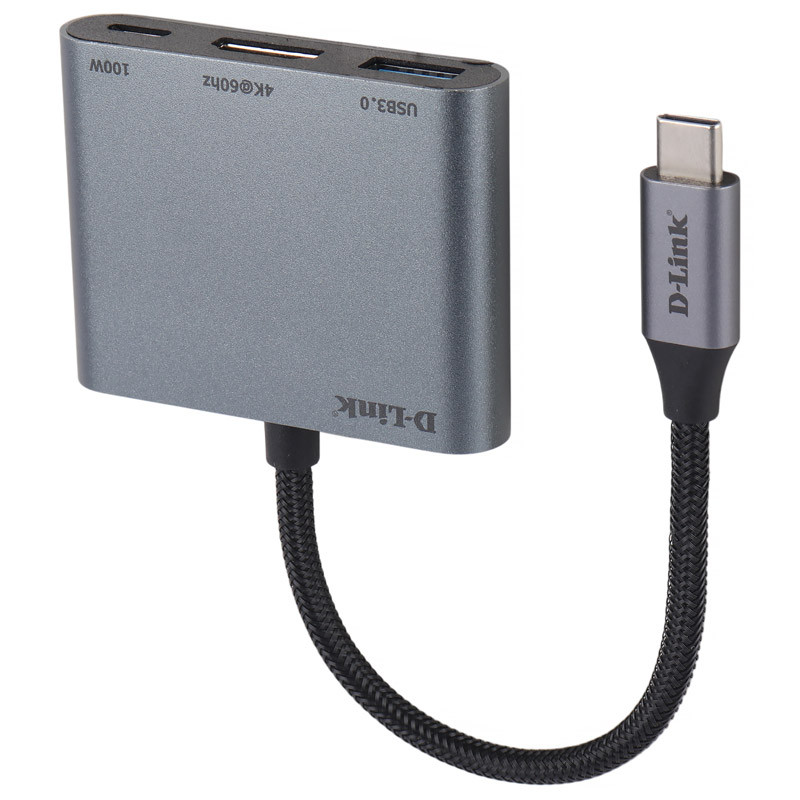 هاب 3 پورت Type-C دی لینک dub-c103