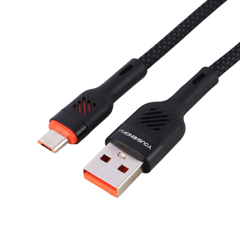 کابل میکرو یو اس بی فست شارژ YOU SHENQ KU K-65 5A 1m